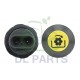 Bouton poussoir - PDF - jaune - AMP