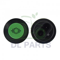 Bouton poussoir - PTO avant - AMP - Vert