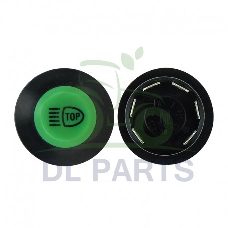 Bouton poussoir - phare de travail TOP - vert