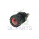 Indicator light red - screw