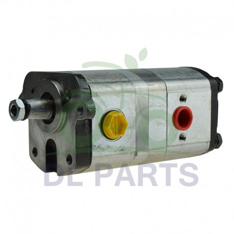 Pompe hydraulique double 11 + 8,2 cm3