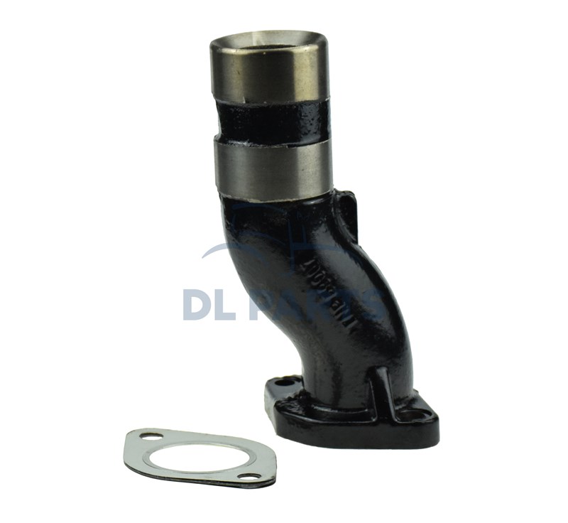 Elbow with gasket Case Ih