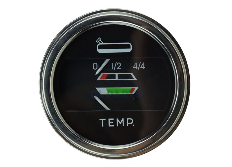 Temp. and fuel gauge