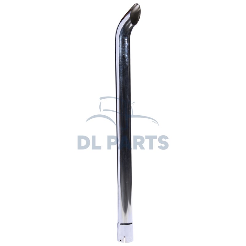 Tuyau d'Echappement Chrome  Ø 76 mm x 1220 mm