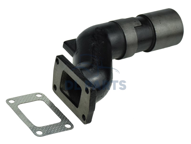 Elbow with gasket Case Ih