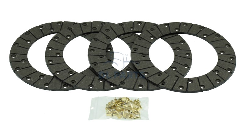 Brake lining set - 228mm