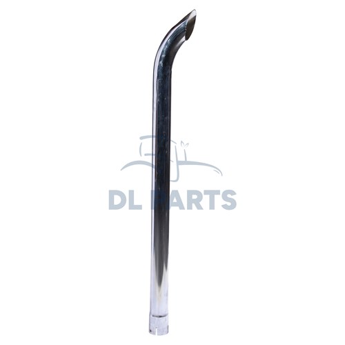 Tuyau d'Echappement Chrome  Diam : 63 mm x 1067 mm