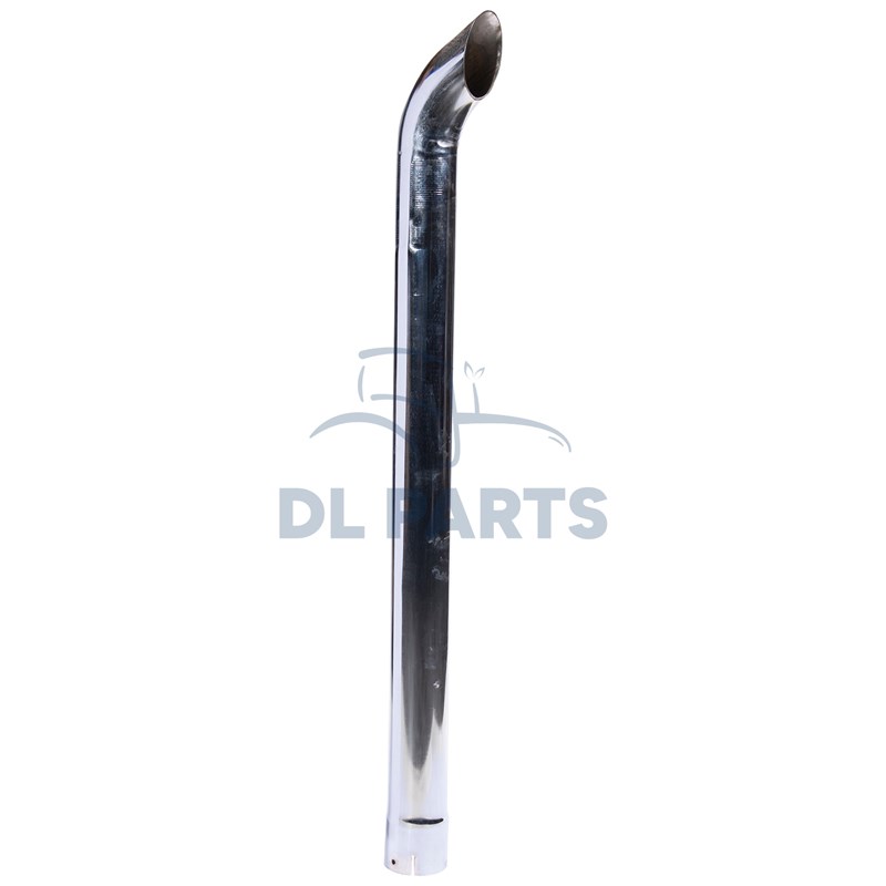 Tuyau d'Echappement Chrome  Diam : 90 mm x 1220 mm