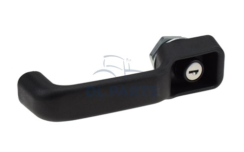 Door handle without key