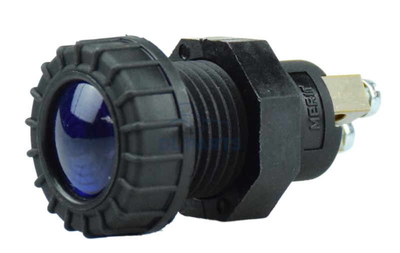 Indicator light blue - screw